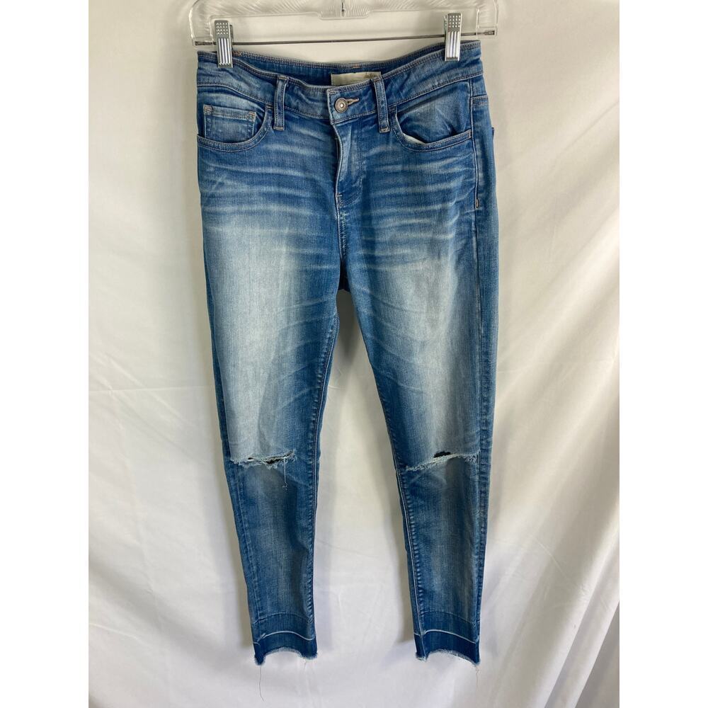 Daytrip Buckle Lynx Ankle Skinny Jean Size 25